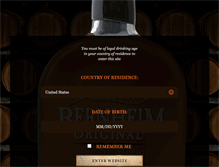 Tablet Screenshot of bernheimwheatwhiskey.com